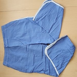 Catalina size large splash blue capris